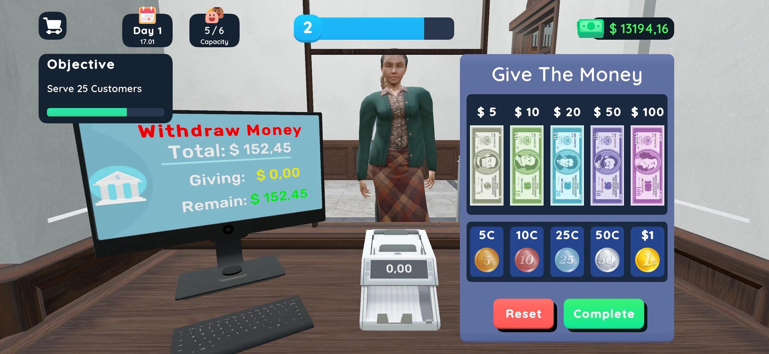Bank Manager Gameplay