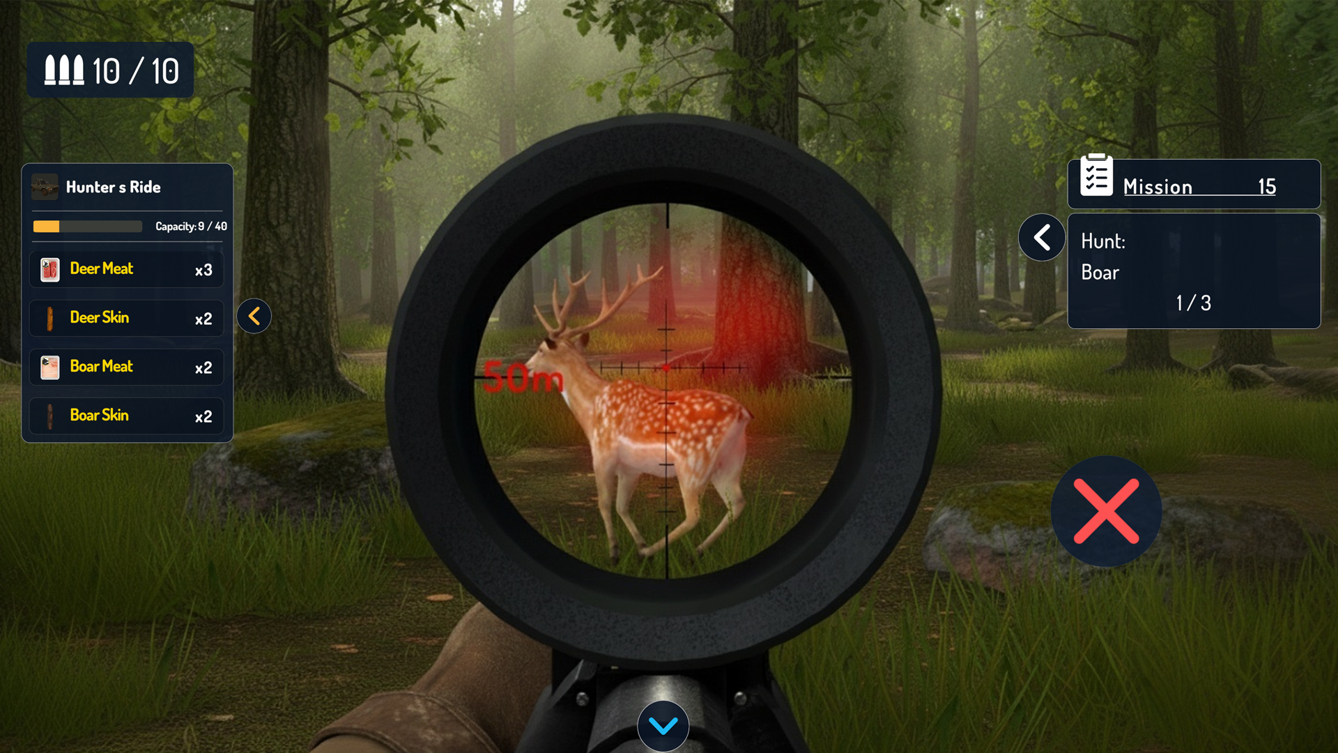 Hunt Store Gameplay