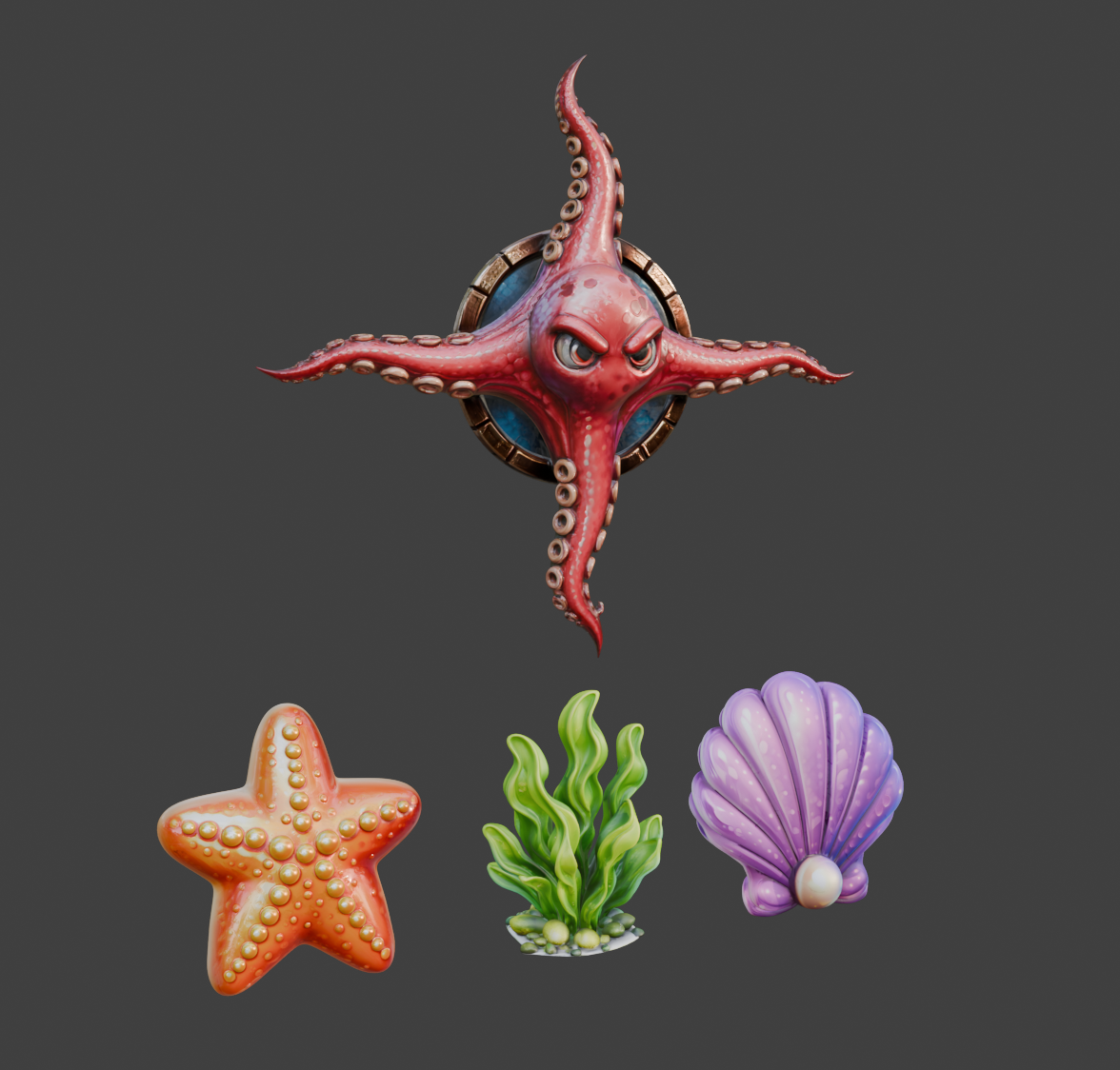 Puzzle 3D Assets